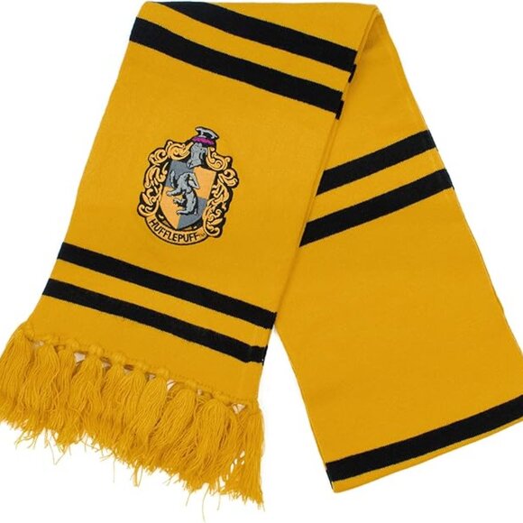 Culture Fly Harry Potter Scarf Beanie Socks Premium Knit 3pc Winter Bundle Gift - Picture 5 of 7